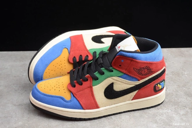 1 Mid Air CU2805-100 SE Fearless Great the Blue Jordan 0716